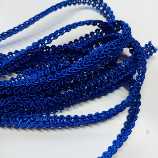 7m Posamentenborte 10mm Blau