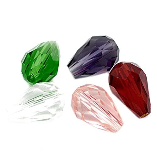 Kristall Tropfen Perlen 11x 8mm Transparent