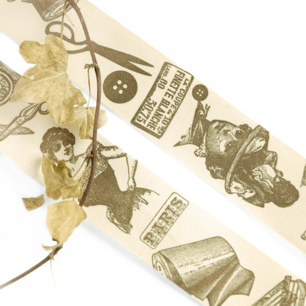 10m Baumwollband "Schneider" 25mm