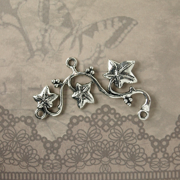 efeu schmuck verbinder anhänger basteln gothic diy