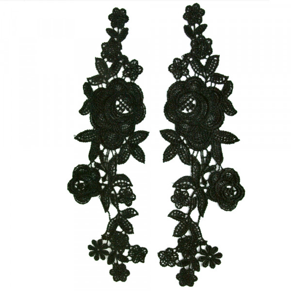 Spitzen Applikation Rosen Blumen kaufen