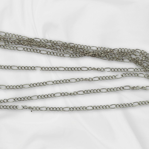 2m Kette Metall 3mm