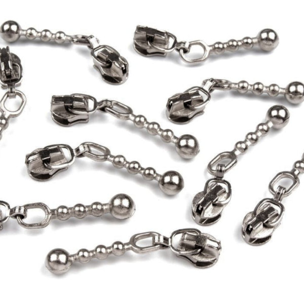 10 Reißverschluss Zipper Metall
