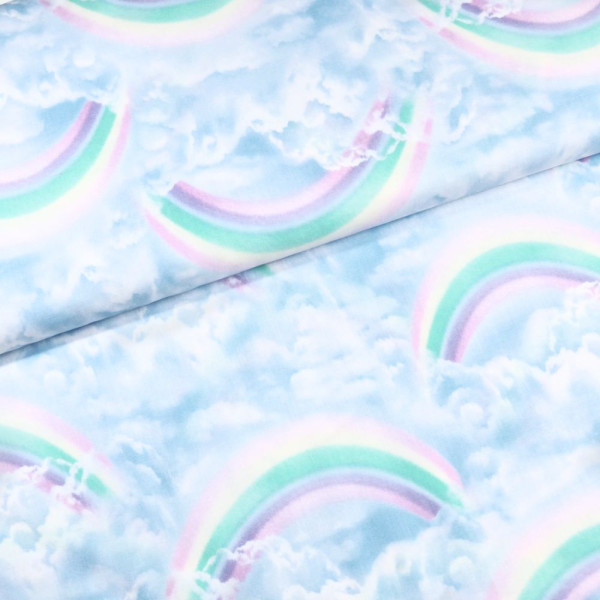 X Baumwollstoff Pastel Skies