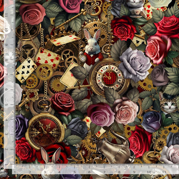 Vorbestellung: Webware Alice Floral Wonderland