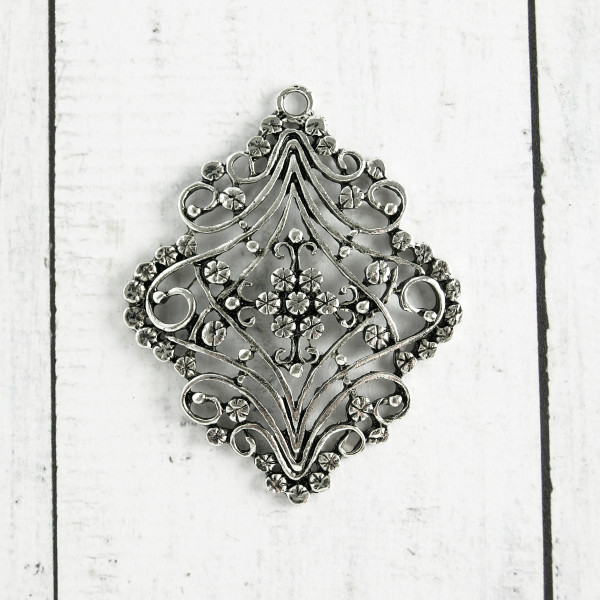 Filigraner Ornament anhänher diy schmuck basteln material kaufen