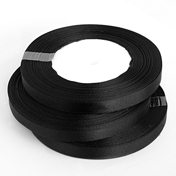 Rolle Satinband 30m schwarz kaufen