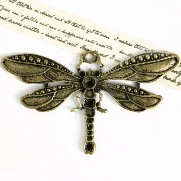 Anhänger Libelle Silber