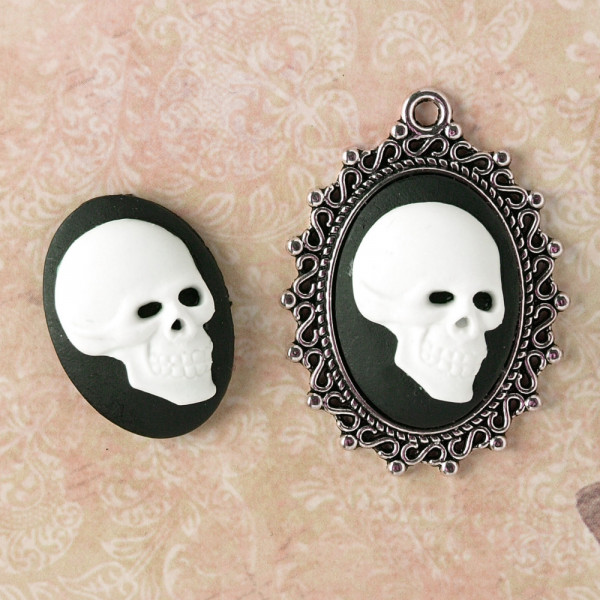 Kamee Totenkopf Skull