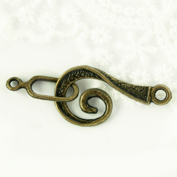 schmuck, schmuckverschluss, selber machen, zuibehör, kaufen, schmuck, altmessing, china, knebelverschluss, altmessing, bronze