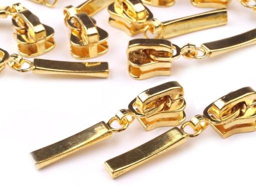 5mm Zipper Reißverschlüsse Goldfarben