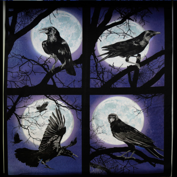 Baumwollstoff "Darkest Sky" Panel Lila
