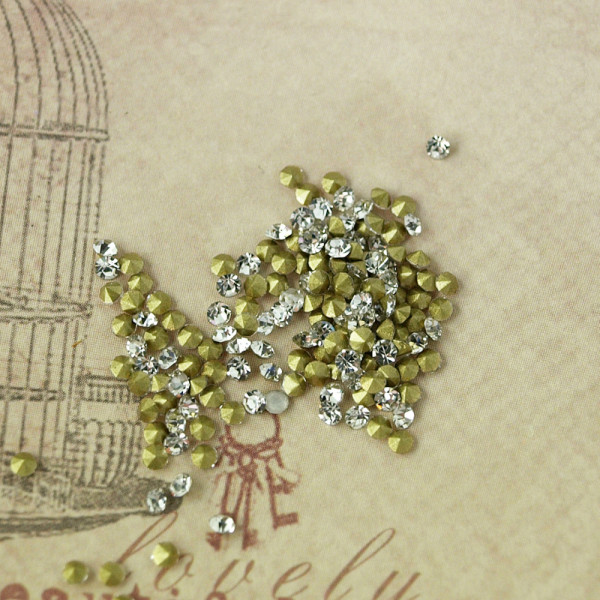 zirkonia simili steine strass einsetzen fassung