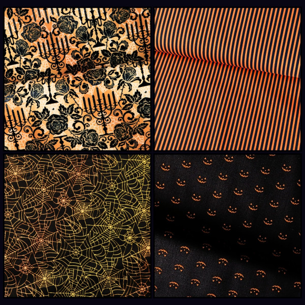 Stoff Bundle: 4er Pack Zuschnitte #4