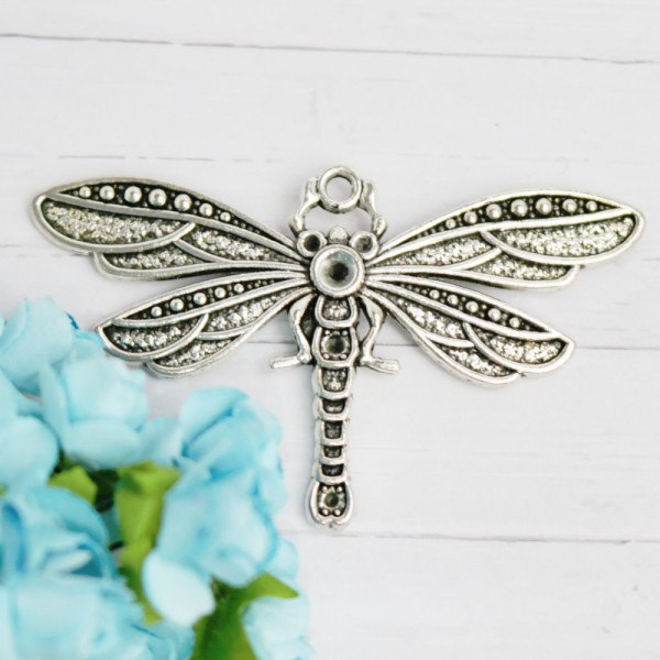 Anhänger Libelle Silber