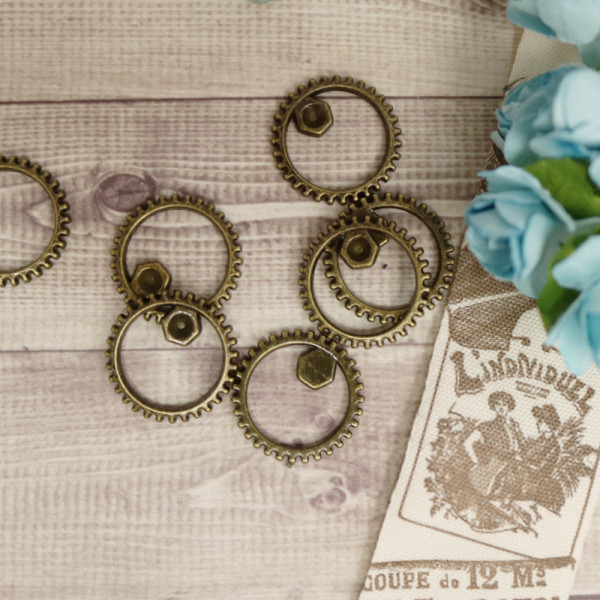 10 Steampunk Zahnräder