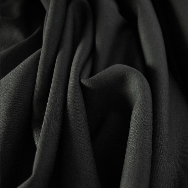 Allround Stoff uni schwarz