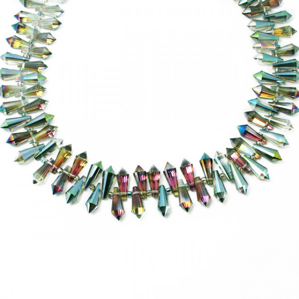 Kristall Perlen 15*6mm Mermaid