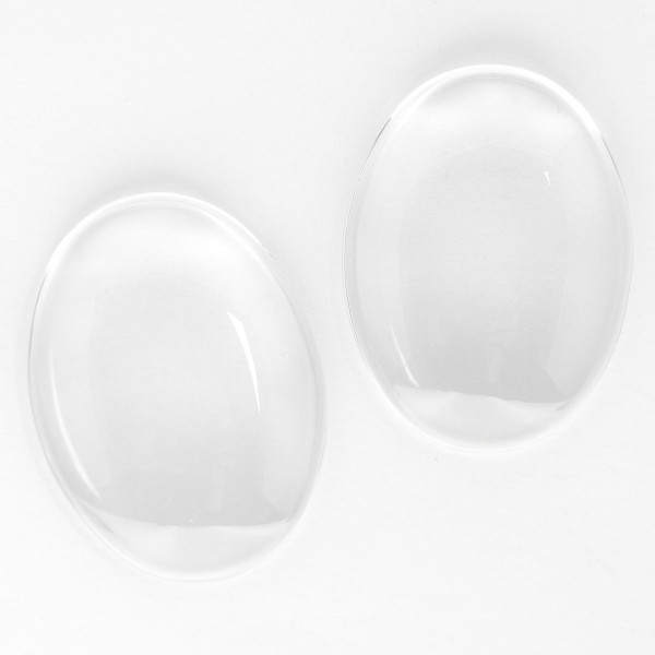 Kamme 30x40mm klassisch 3D glas transparent durchsichtig foto