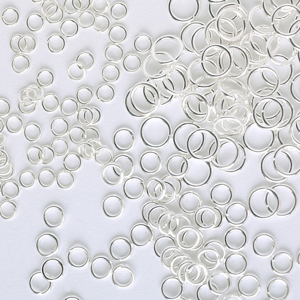 Biegering silber 5mm schmuckmaterial kaufen günstig mit mengenrabatt