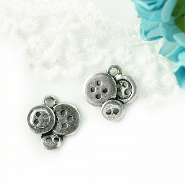 Knöpfe Anhänger Charms Nähen Schneider Schmuck