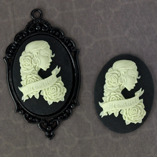 Kamee gothic gypsy tattoo diy material 30*40