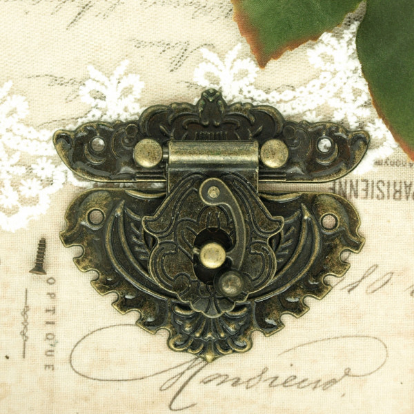 Schatullenverschluss Schloss Metall 5,5cm