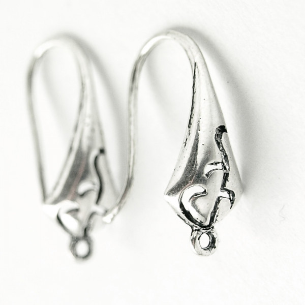 schwarz Ohrhaken Rohlinge 10er 20 100 Material Schmuck