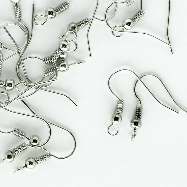 Ohrhaken Rohlinge 10er 20 100 Material Schmuck