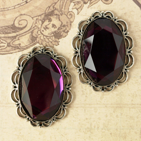 Juwelen III Silber / Violett