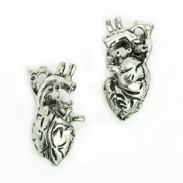 anänger, material, schmuck, kaufen, diy, kette, herz, zombie, gothic, anatomisch