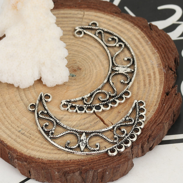 10 Verbinder Halbmond 45mm