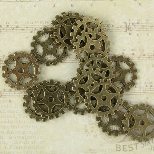 15 Zahnräder 19mm XXVII
