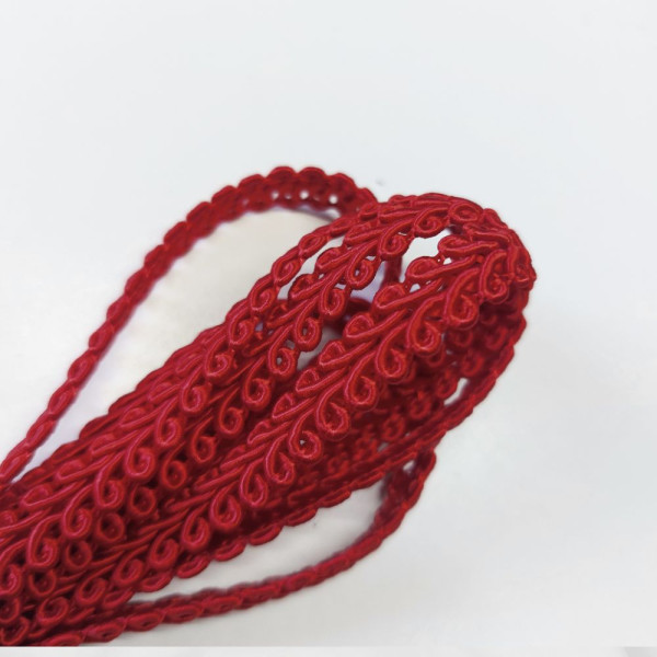 Posamentborte 10mm Rot