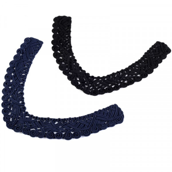 Kragenbesatz Georgette