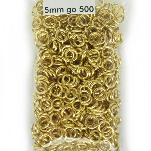 Biegering gold 5mm schmuckmaterial kaufen günstig mit mengenrabatt