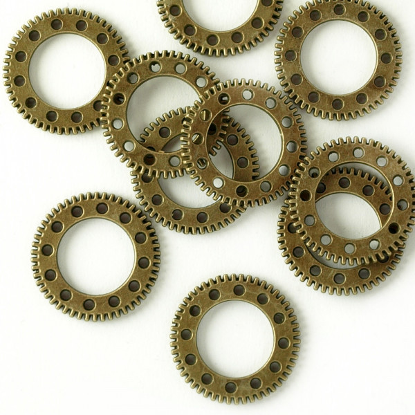 Zahnrad Steampunk Pack Altmessing Basteln Uhrenteile Schmuck Modellbau kaufen