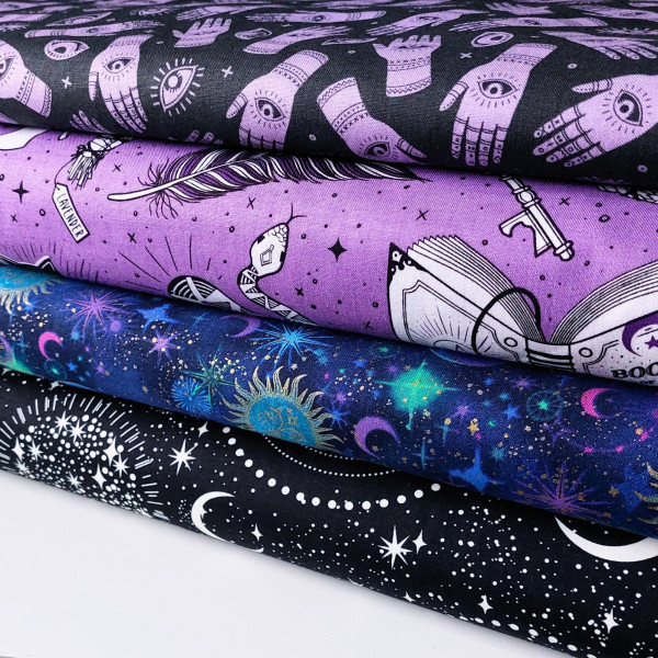 Stoff Bundle: 4er Pack Zuschnitte #2