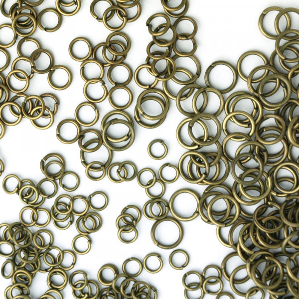Biegering altmessing 5mm schmuckmaterial kaufen günstig mit mengenrabatt