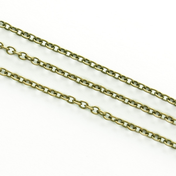 Schmuckkette Basteln DIY 2mm Meter
