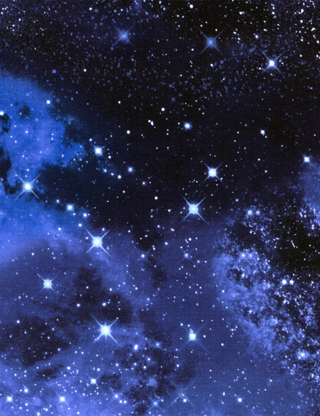 Vorbestellung Baumwollstoff Galaxy Space Webware