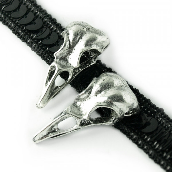 anänger, material, schmuck, kaufen, Schmuckanhänger, schädel, vogel, tierschädel, kette, gothic