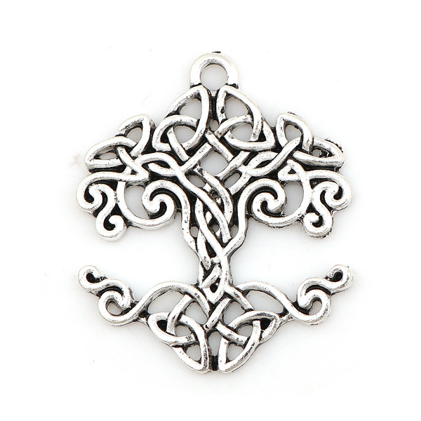 Anhänger Knoten Lebensbaum 32mm