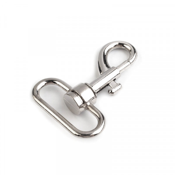 Karabiner 32mm Silberfarben