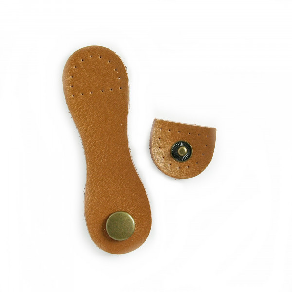 Leder Verschluss Druckknopf